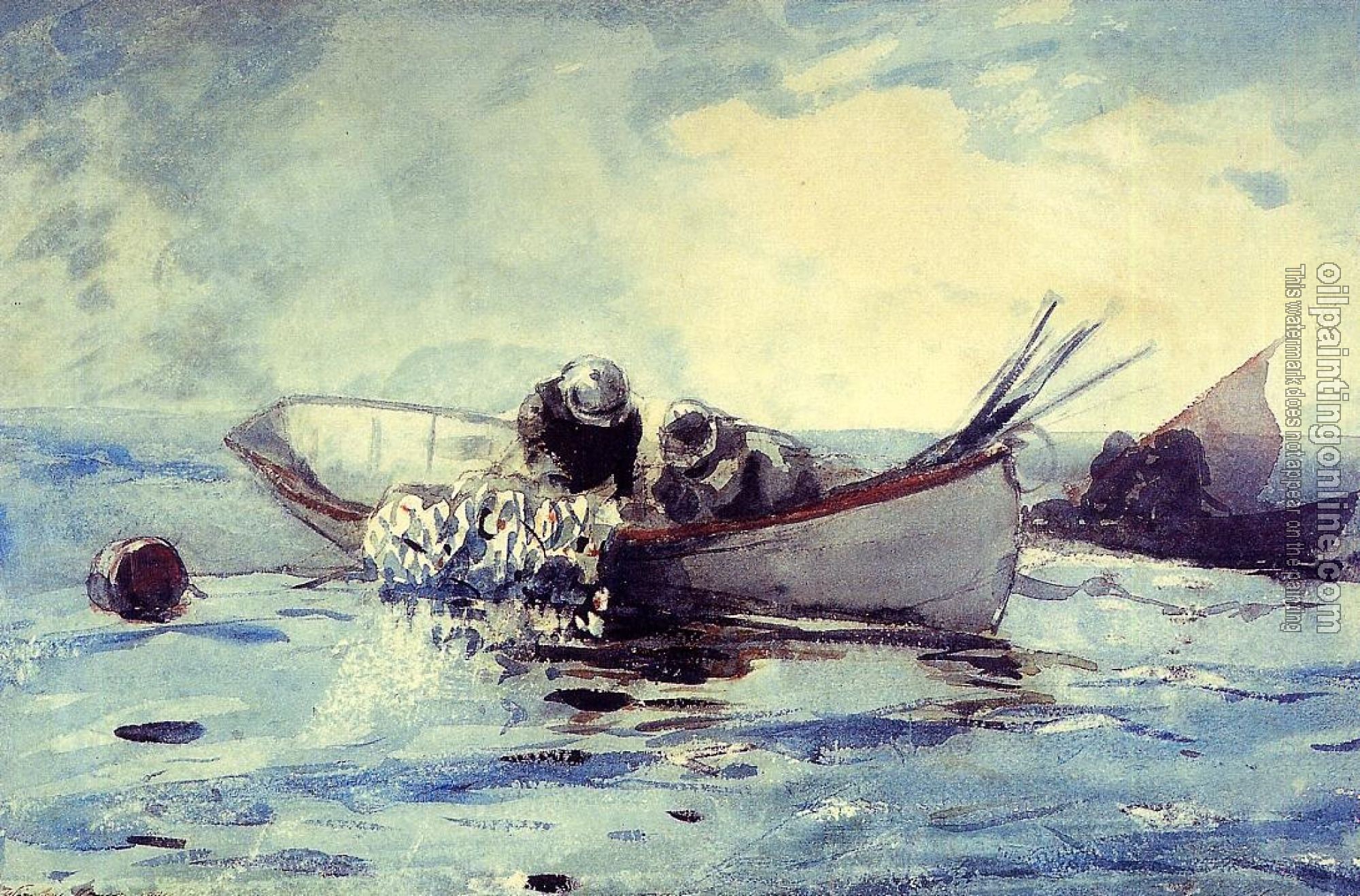 Homer, Winslow - Herring Fishing